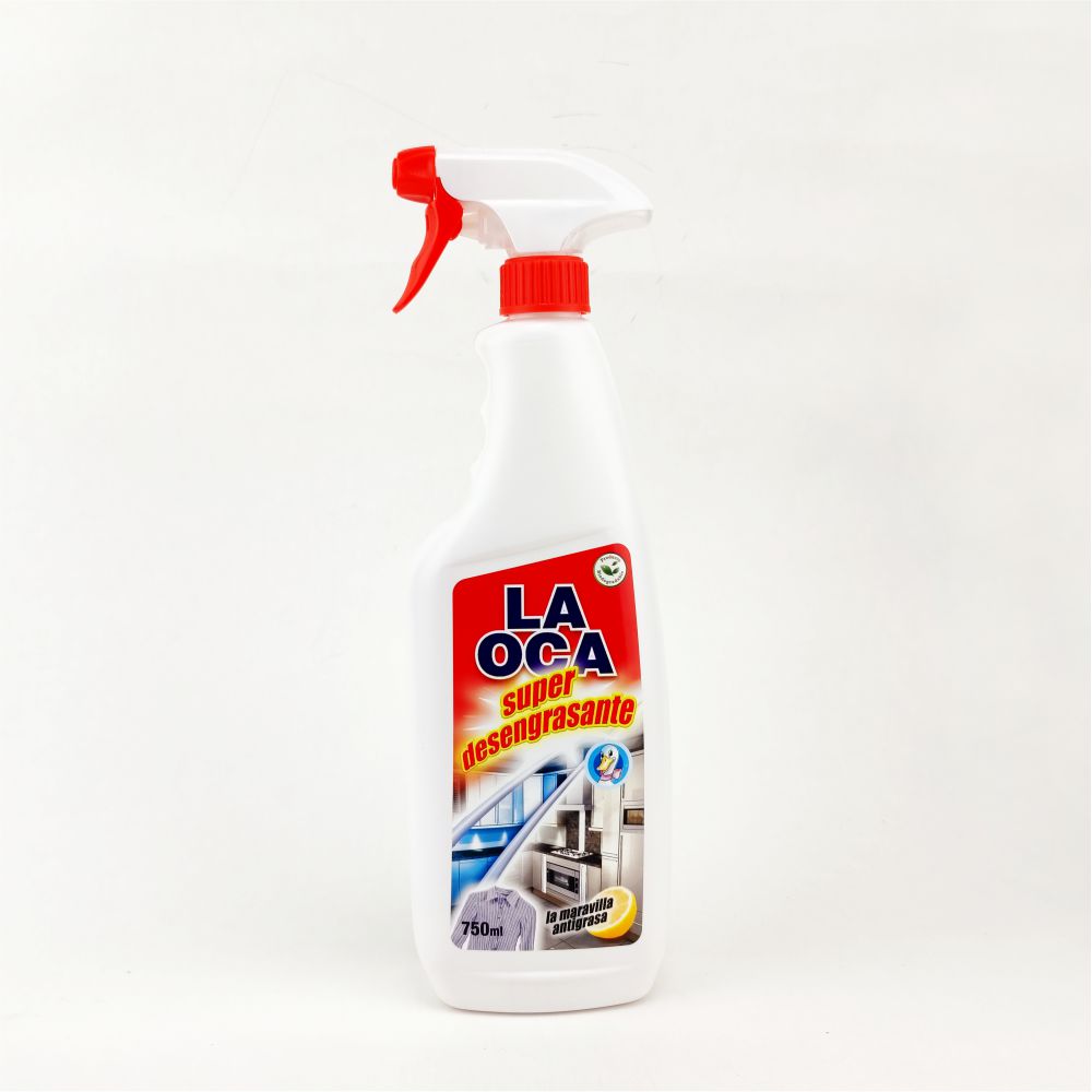 Sacagrasa La Oca de 750 ml – Frasco con gatillo