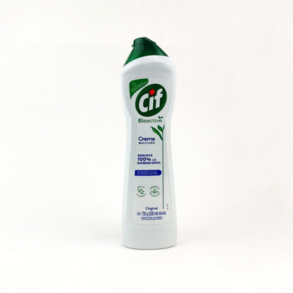 Limpiador y crema multiusos Cif Bioactive Original de 500 ml – Botella