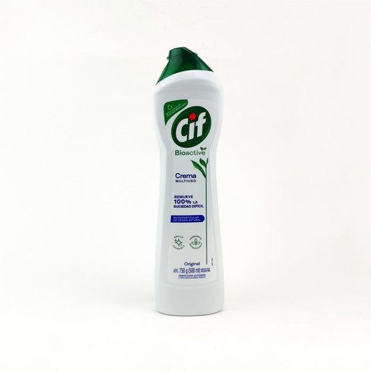 Limpiador y crema multiusos Cif Bioactive Original de 500 ml – Botella