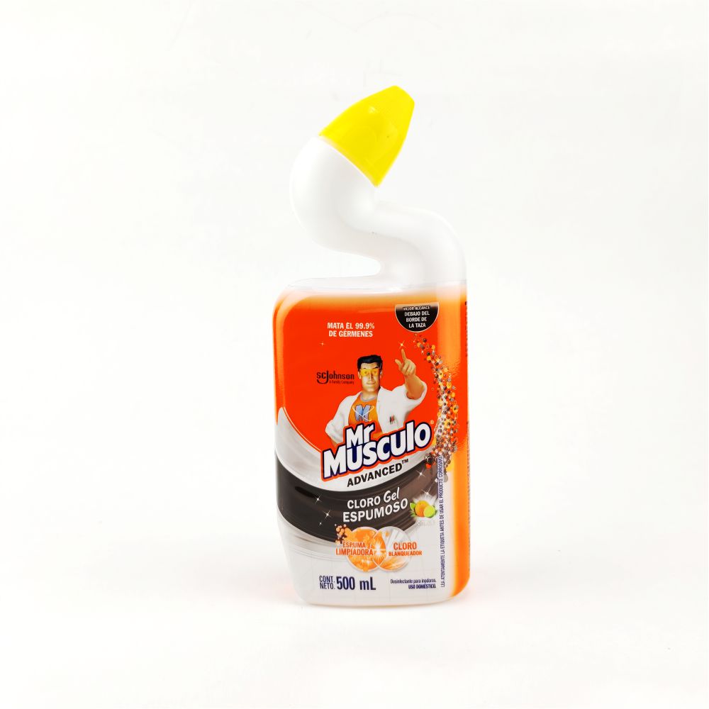 Desinfectante Mr. Musculo Citrus Gel Espumoso de 500 ml - Botella