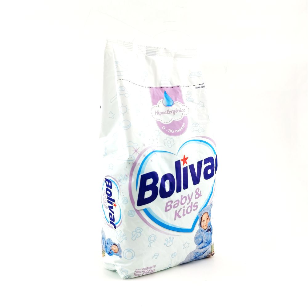 Detergente en polvo para Bebe Bolivar 750 gr