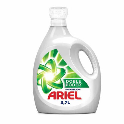 Detergente Líquido Ariel Doble Poder 3.7 Litros