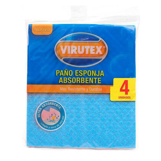 Paños Absorbentes Virutex - 4 unid